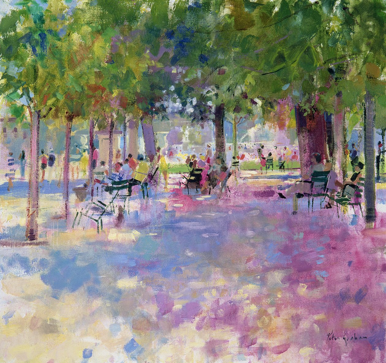 Tuilerieën, Parijs door Peter Graham (Contemporary)