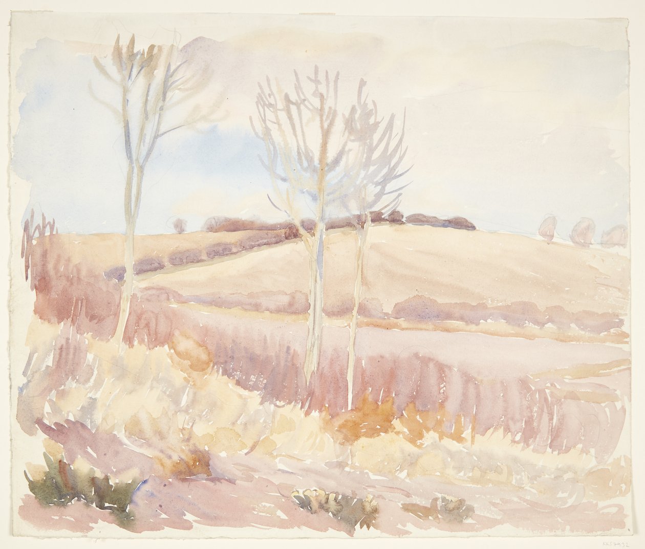 Fyns landschap. Lente door Peter Hansen