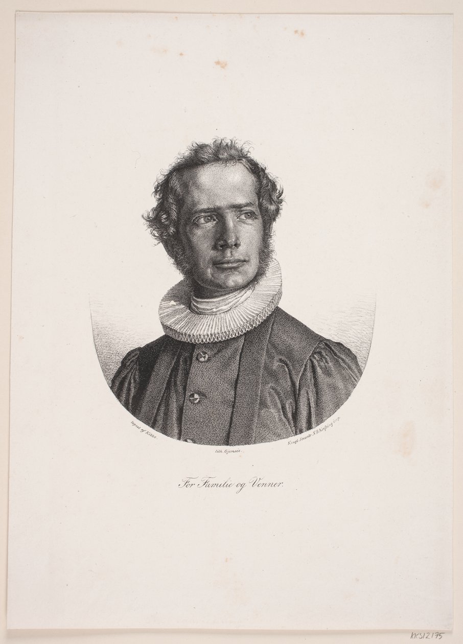 Nicolai Laurentius Feilberg door Peter Henrik Gemzøe