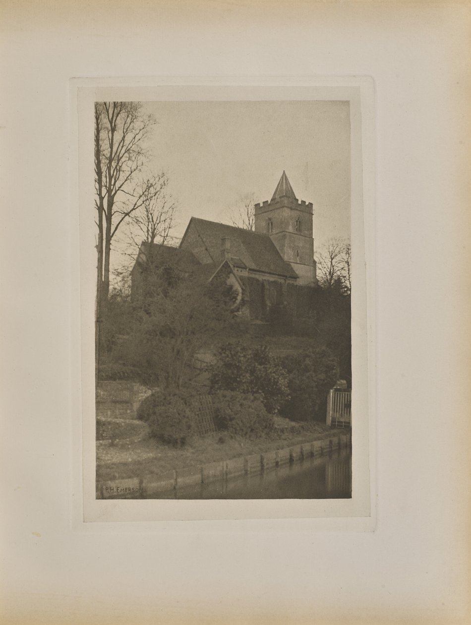 Amwell Kerk door Peter Henry Emerson