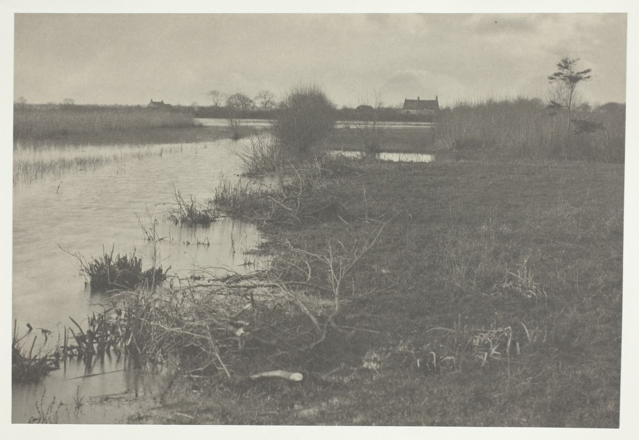 Een herfstochtend door Peter Henry Emerson