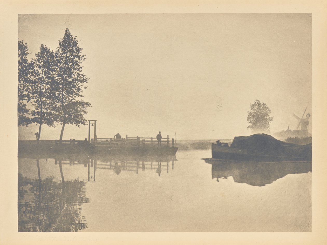 [Buckenham Ferry]. door Peter Henry Emerson
