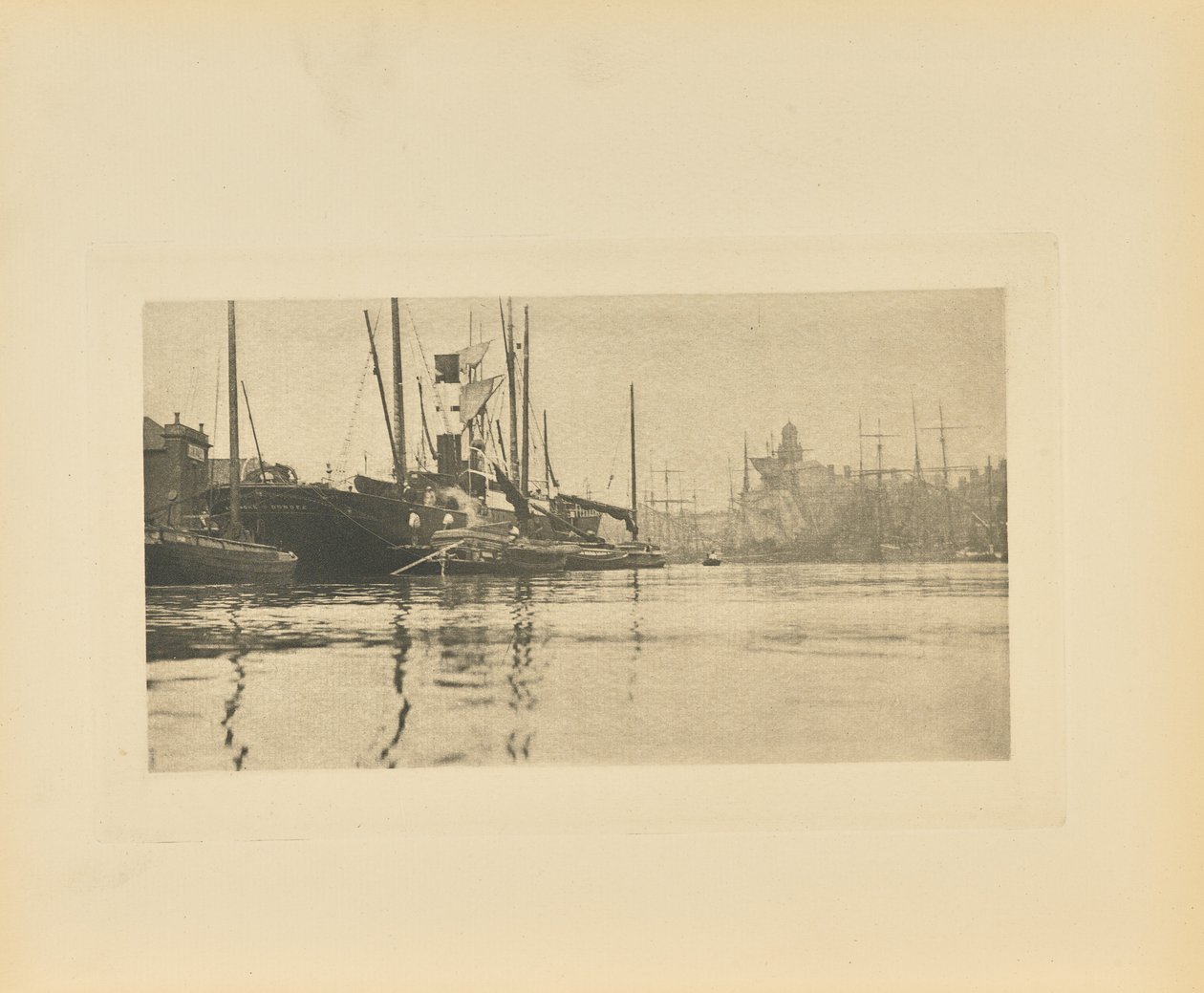 In de haven door Peter Henry Emerson
