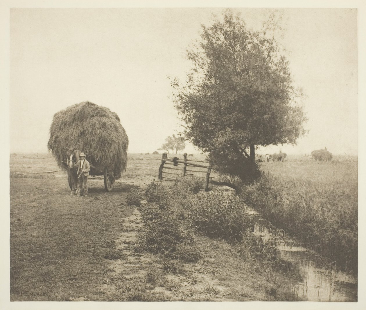 In de hooioogst (Norfolk) door Peter Henry Emerson