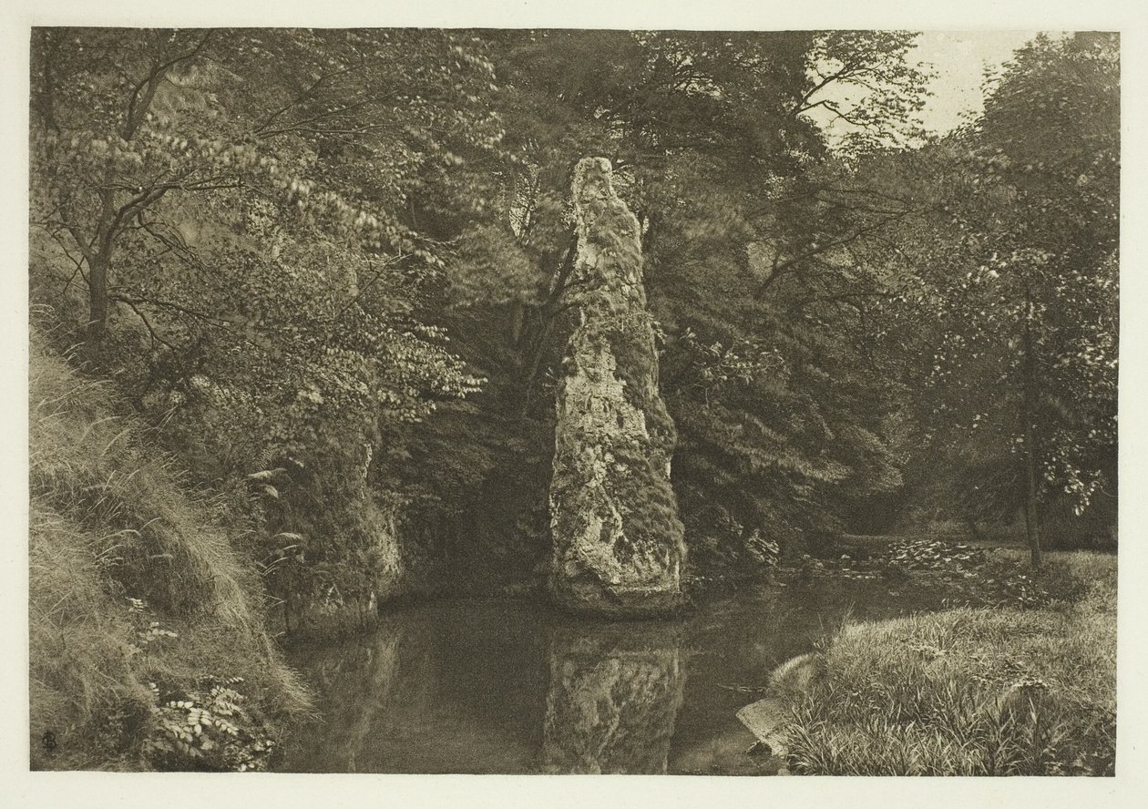 "Snoekzwembad," Beresford Dale door Peter Henry Emerson