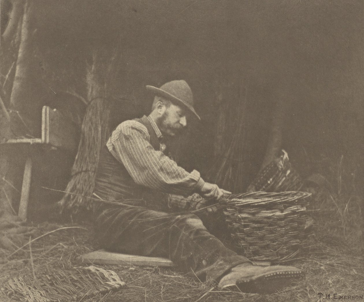 De mandenmaker. [Norfolk.] door Peter Henry Emerson