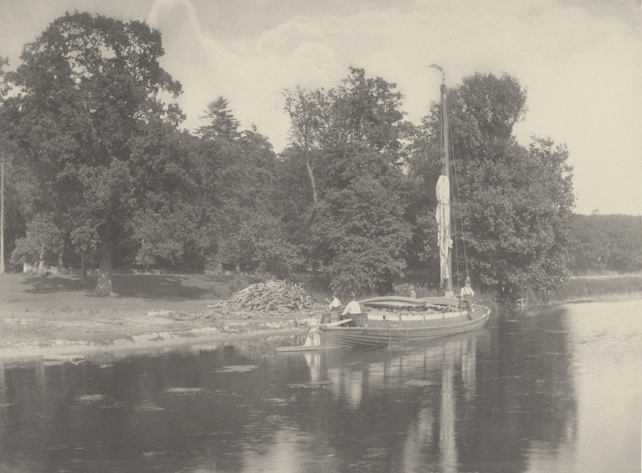 De rivier Bure bij Coltishall door Peter Henry Emerson