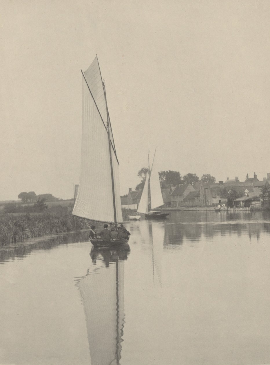 Het Dorp Horning, 1886 door Peter Henry Emerson