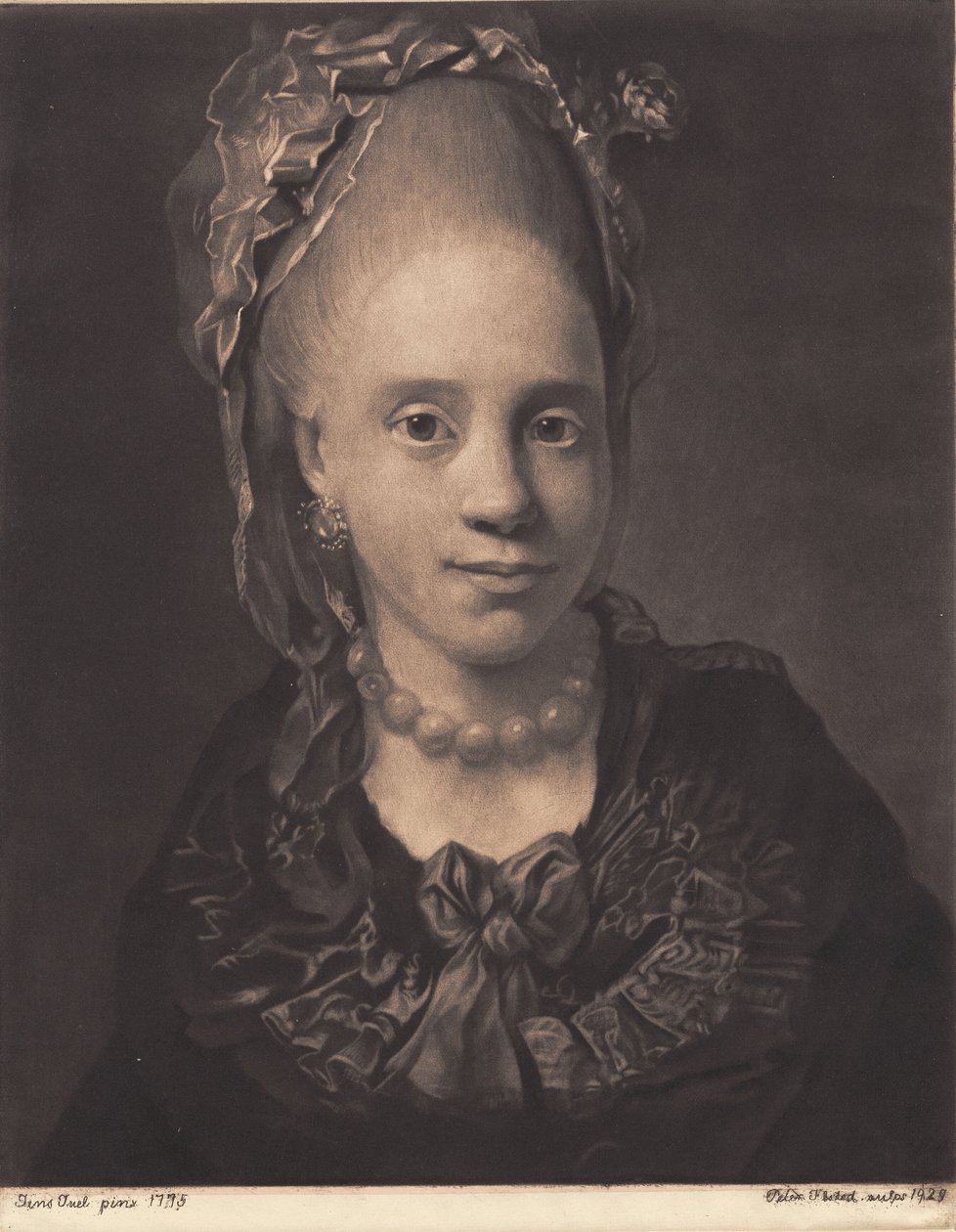 Dameportret door Peter Vilhelm Ilsted
