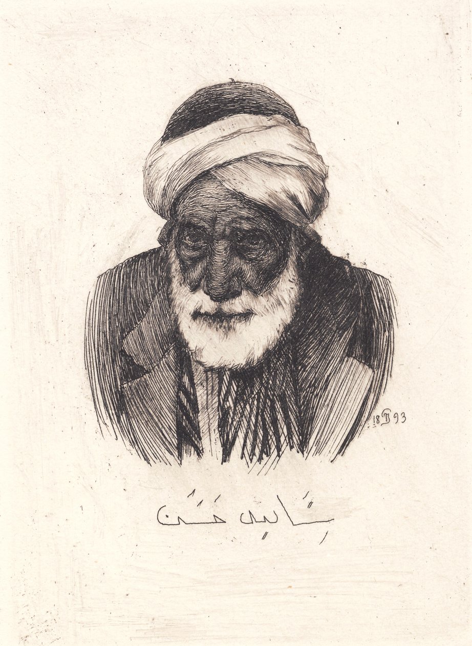 Hassan Said door Peter Vilhelm Ilsted