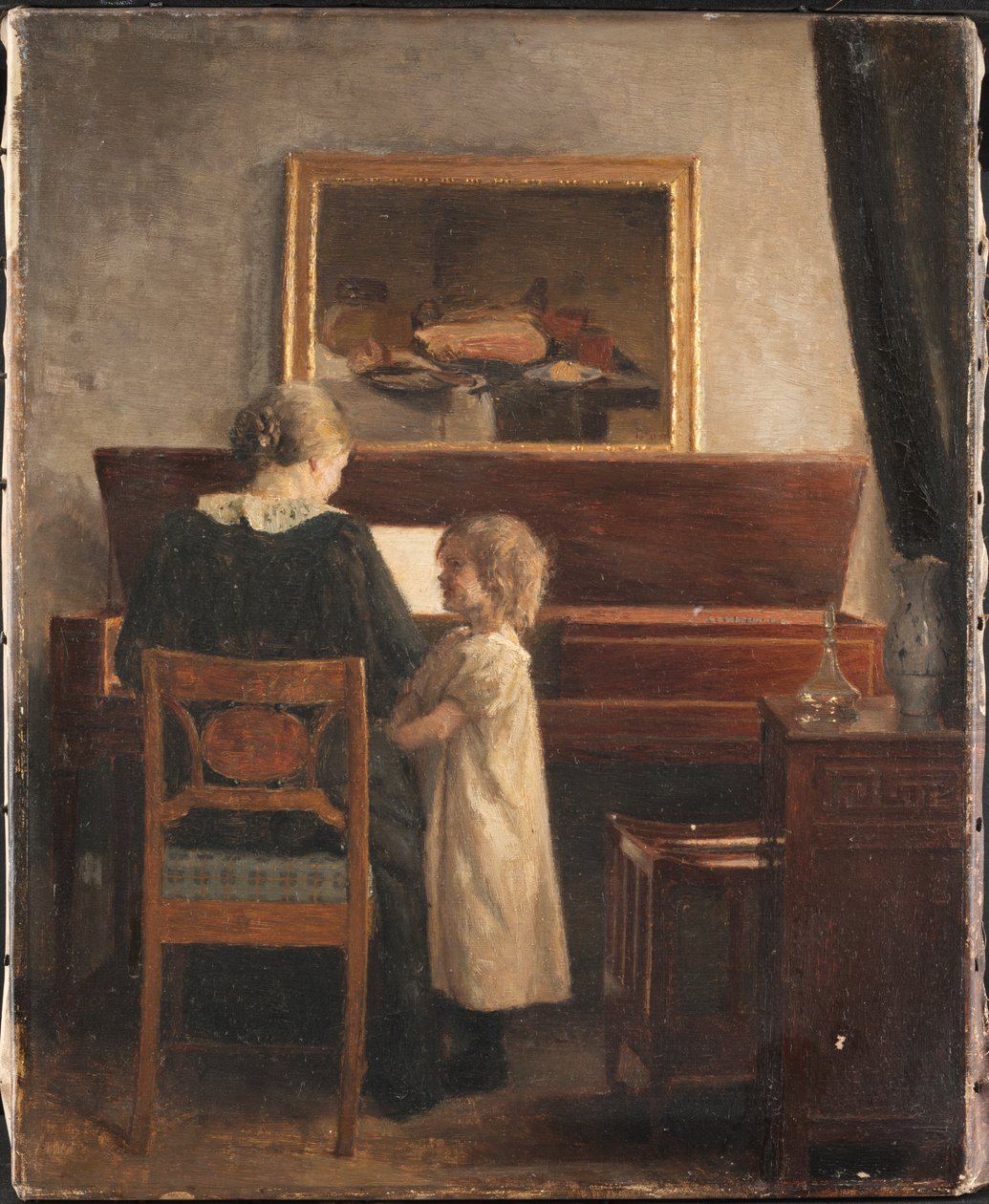 Bij de piano door Peter Vilhelm Ilsted