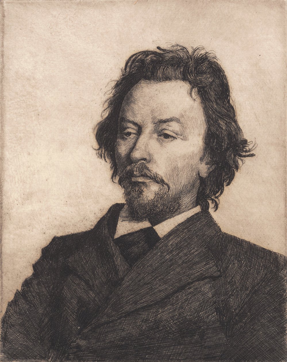 Vilhelm Hammershøi door Peter Vilhelm Ilsted