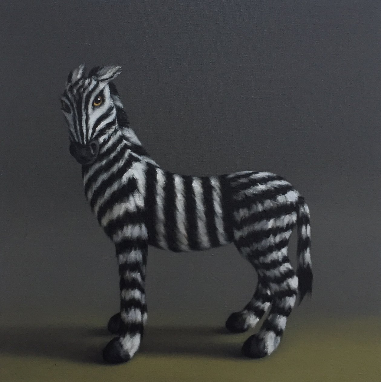 Zebra - Na Stubbs, 2018 door Peter Jones