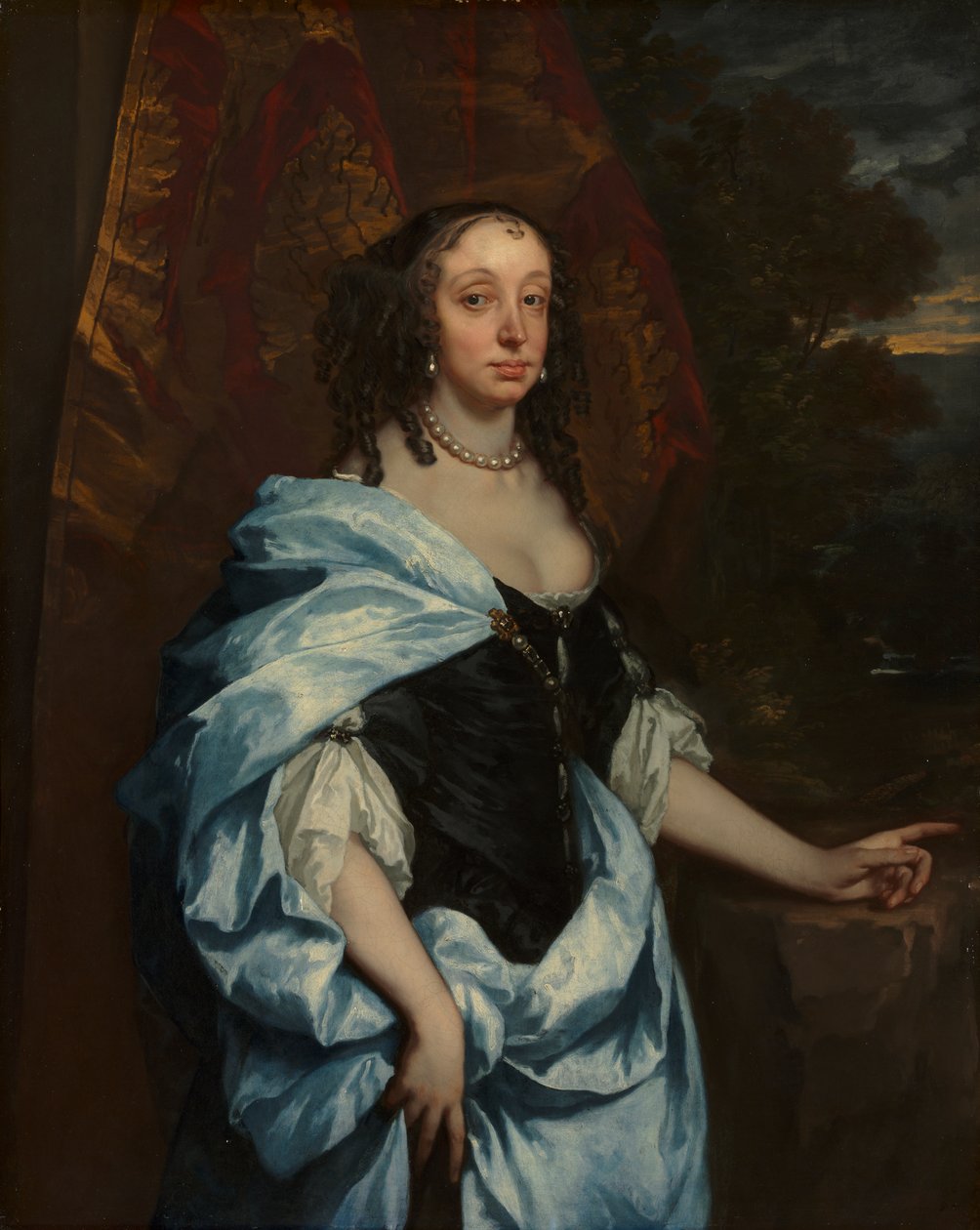 Portret van Mevrouw Leneve door Peter Lely