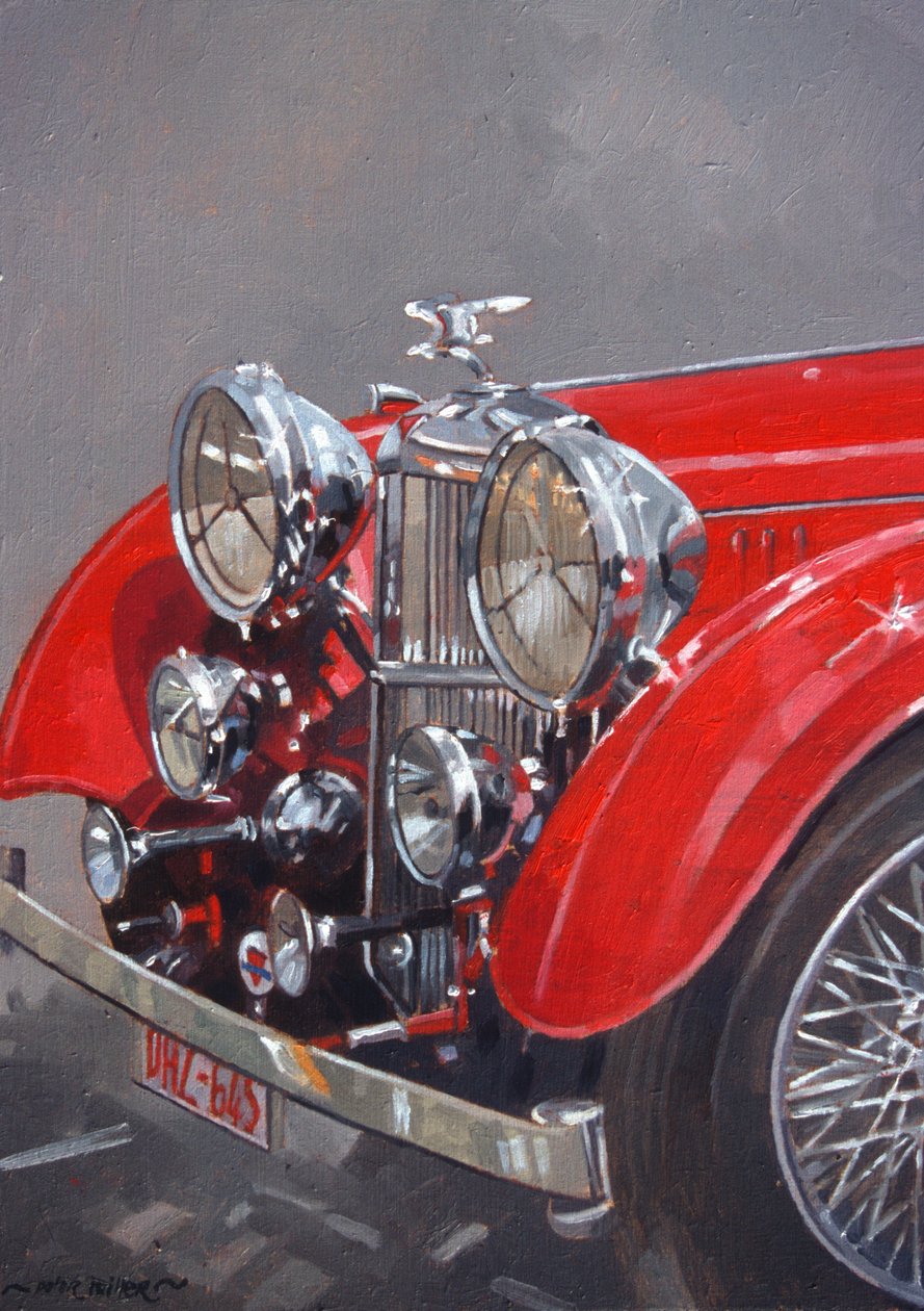 Rode Sp.25 Alvis door Peter Miller