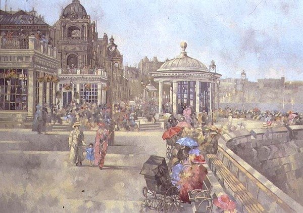 Spa Promenade, Scarborough door Peter Miller