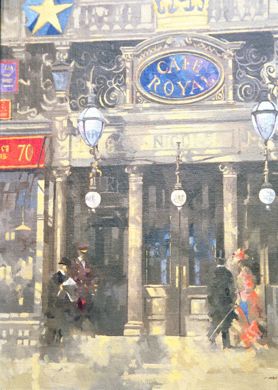 The Cafe Royal door Peter Miller