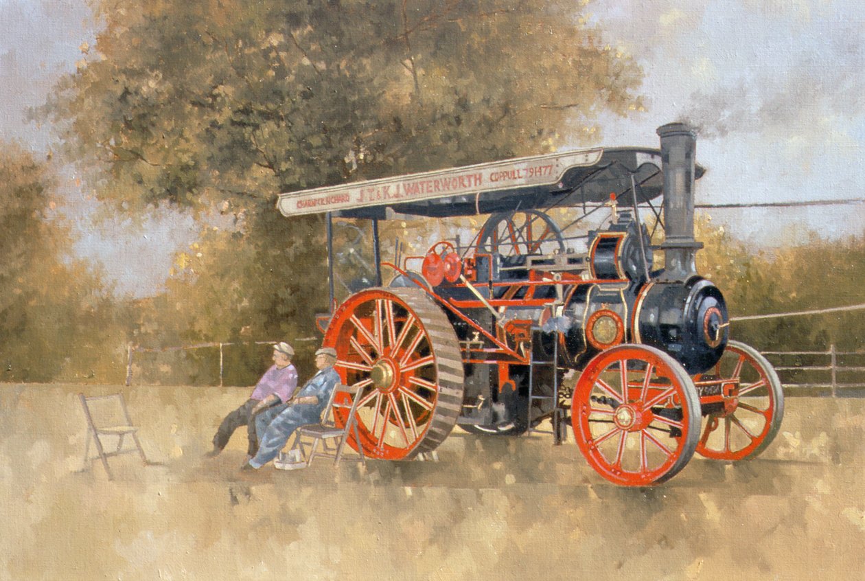 Tractormotor op de Great Eccleston Show door Peter Miller