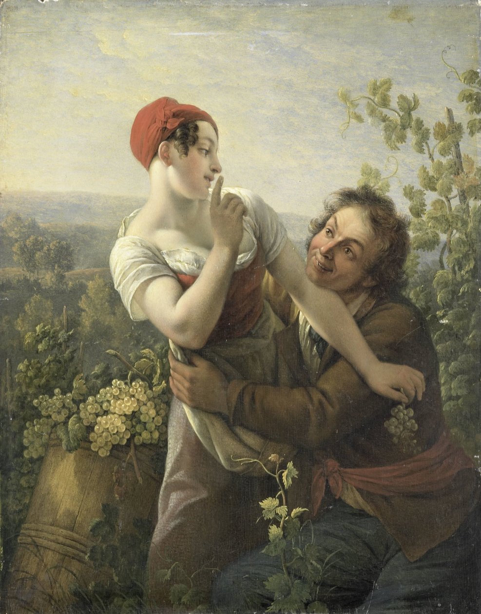 De Gepassioneerde Druivenplukker door Peter Paul Joseph Noël