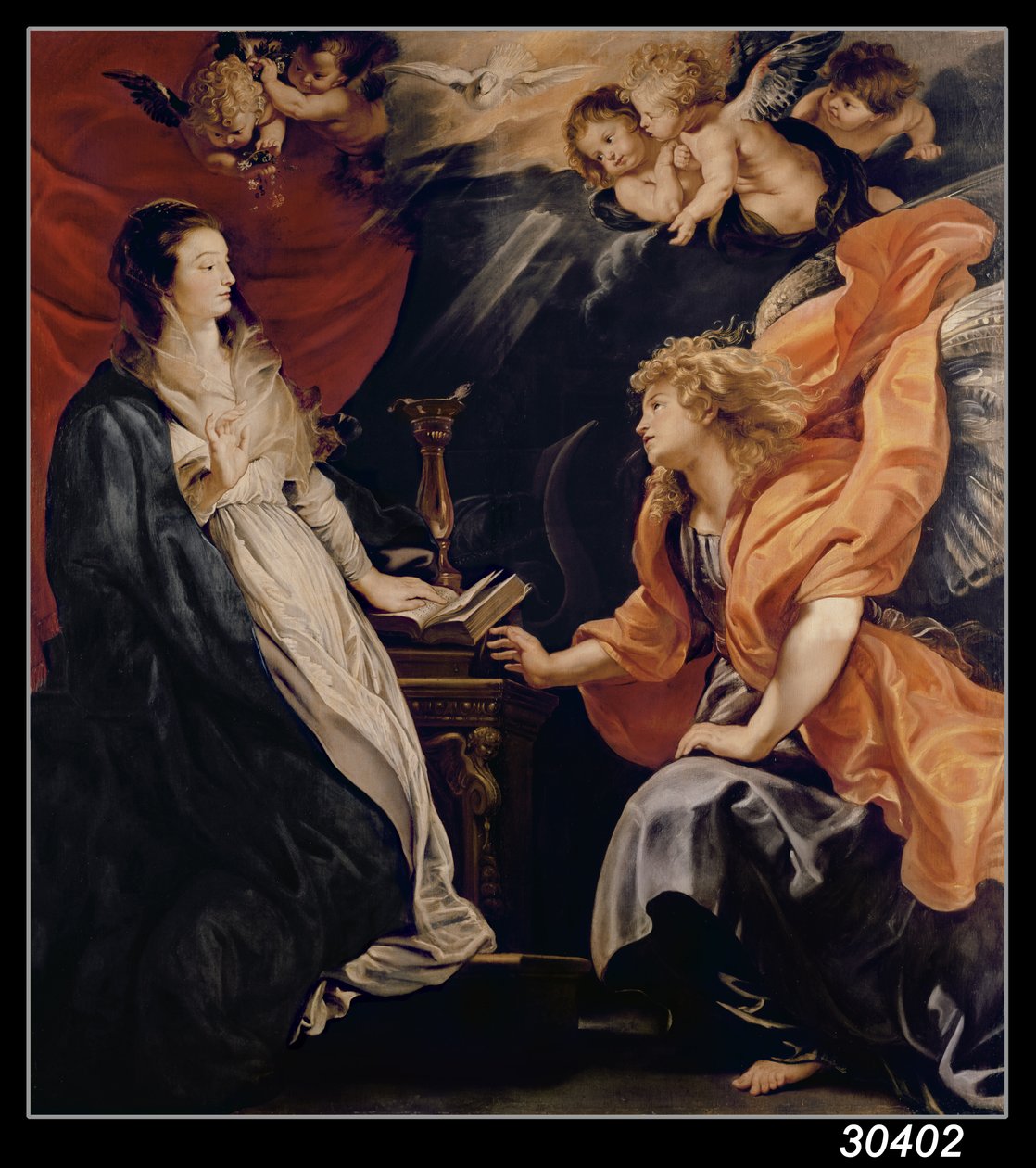 Aankondiging, 1609 door Peter Paul Rubens