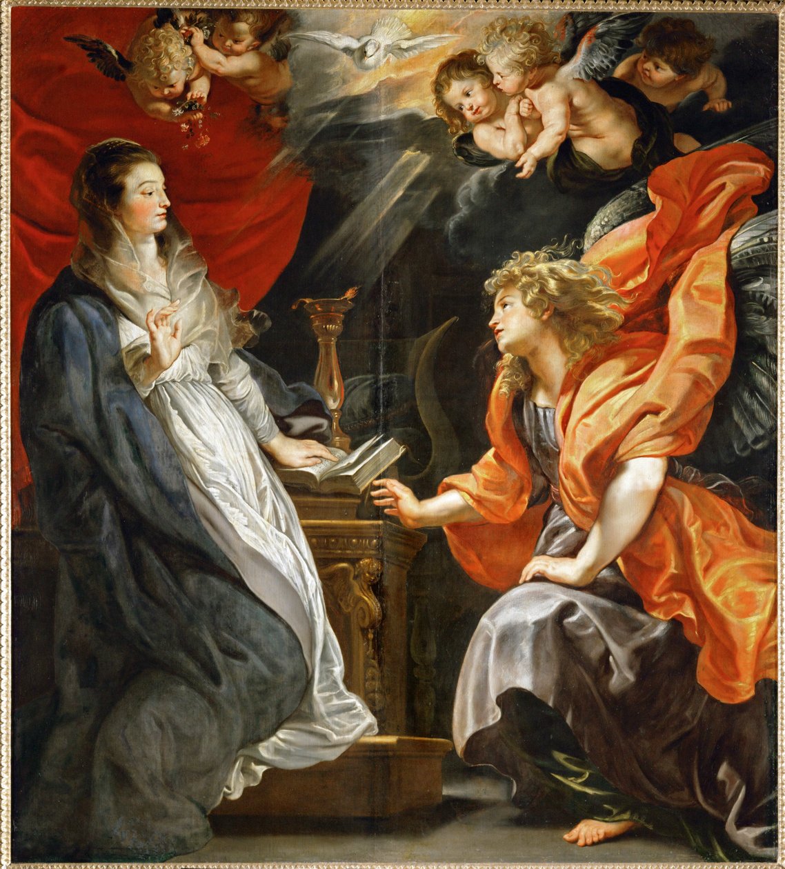 Aankondiging aan de Heilige Maria door Peter Paul Rubens