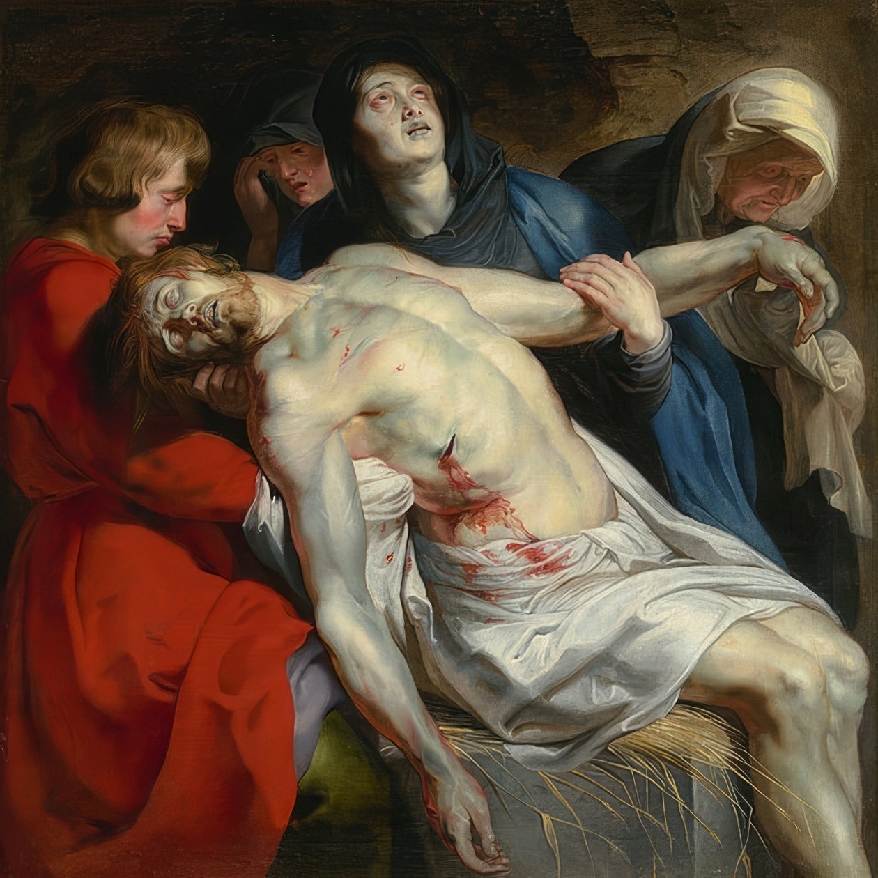 De Graflegging van Christus door Peter Paul Rubens