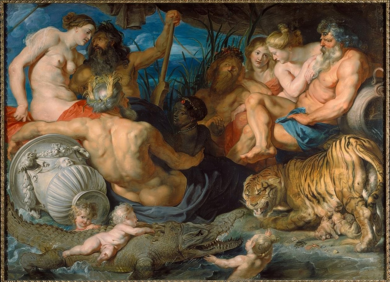 De vier werelddelen door Peter Paul Rubens