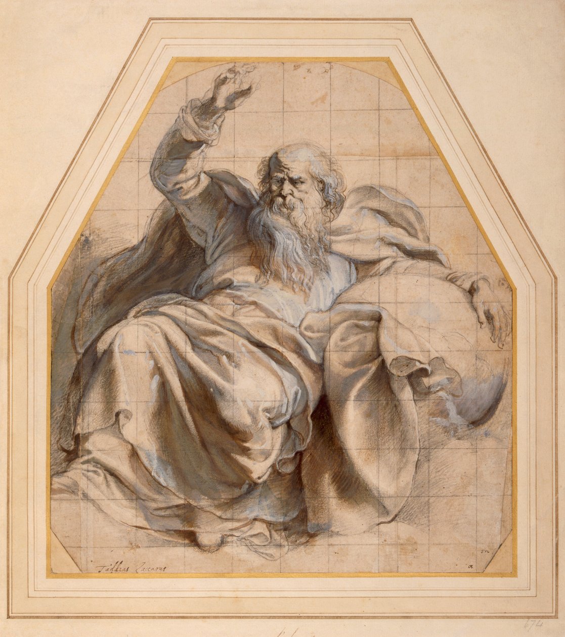 God de Vader door Peter Paul Rubens