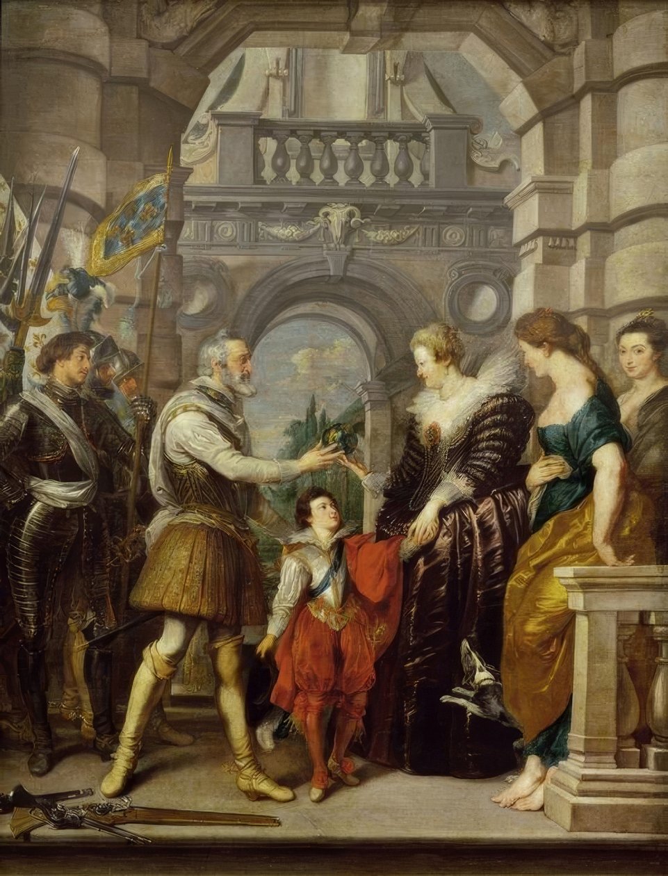 Hendrik IV door Peter Paul Rubens