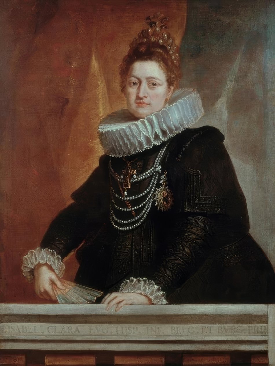 Infante Isabella Clara Eugenia door Peter Paul Rubens