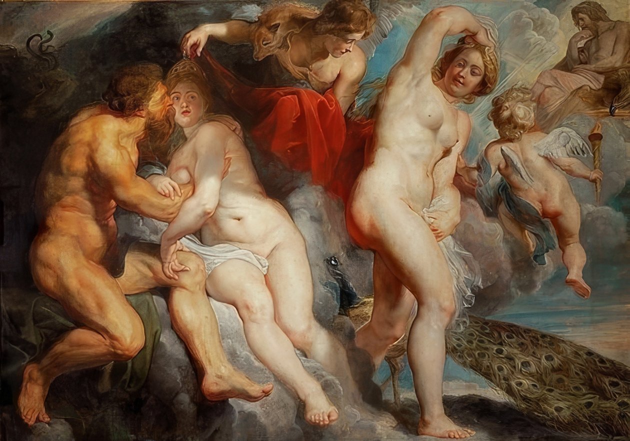 Ixion en Nephele. 1615 door Peter Paul Rubens