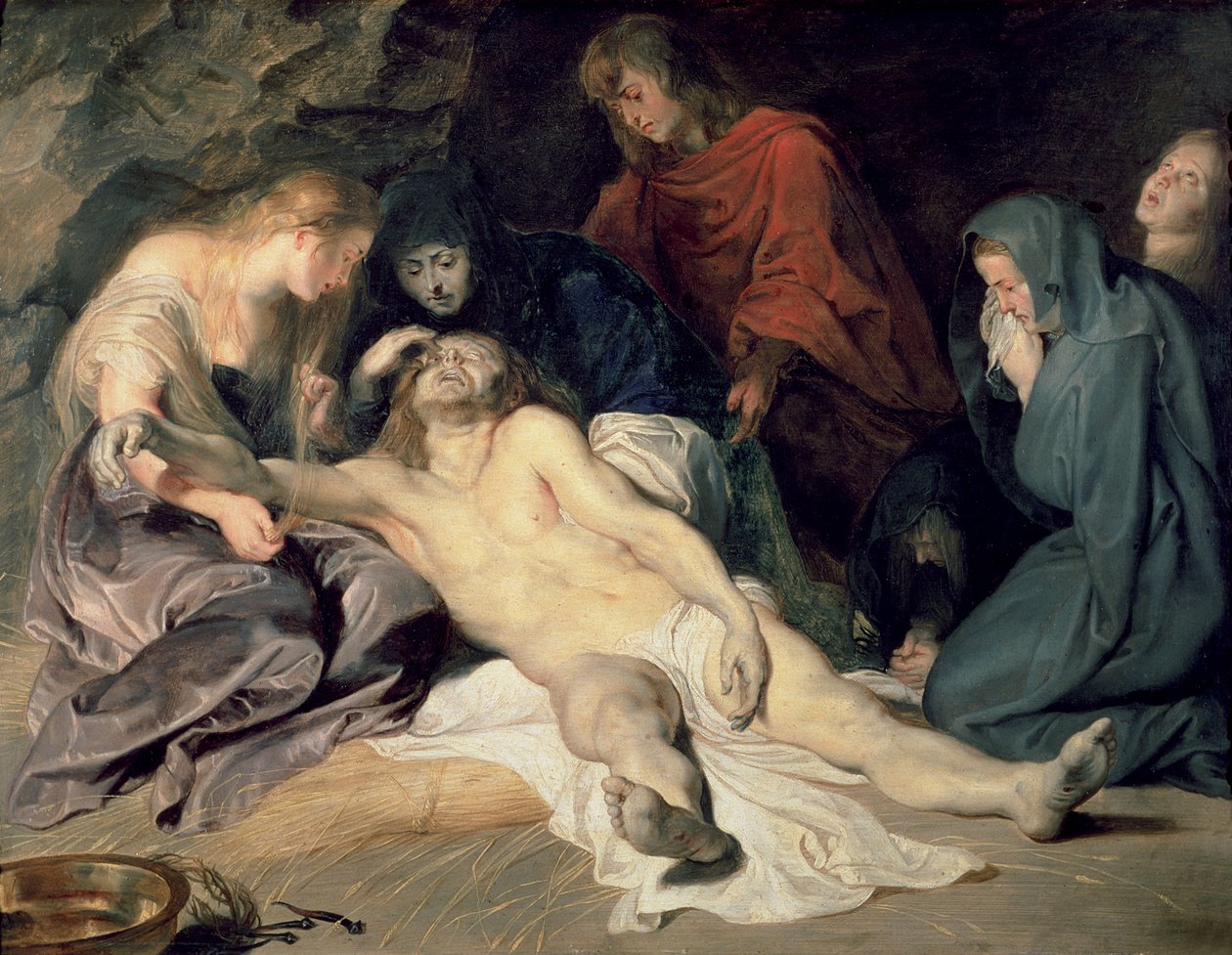 Klaagzang van Christus door Peter Paul Rubens