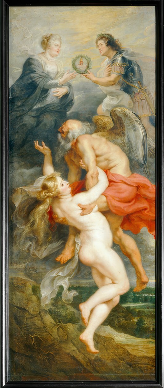 De triomf van de waarheid door Peter Paul Rubens