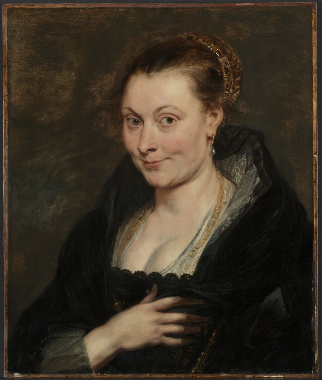 Portret van Isabella Brant door Peter Paul Rubens