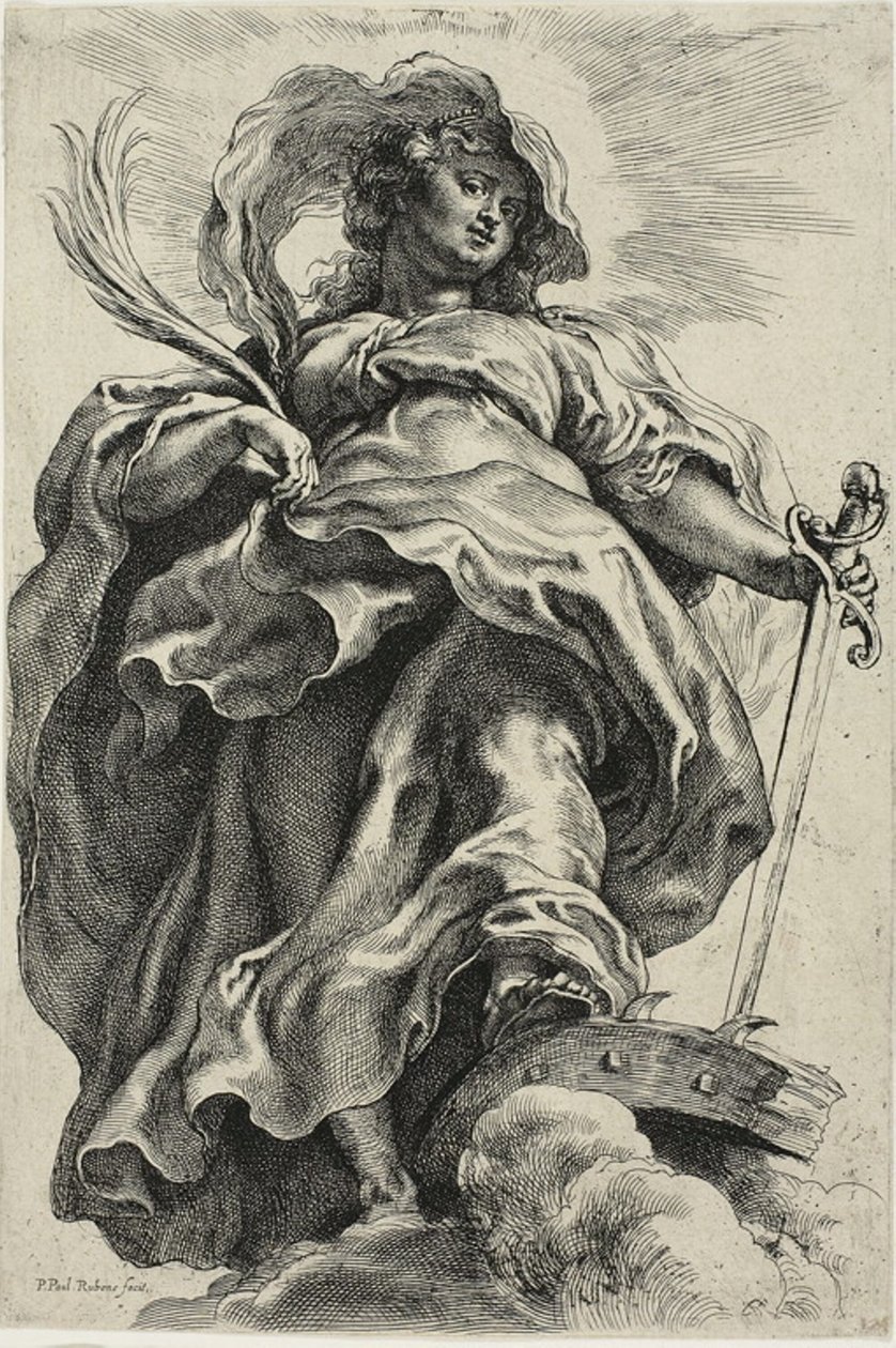 Sint-Catharina van Alexandrië door Peter Paul Rubens