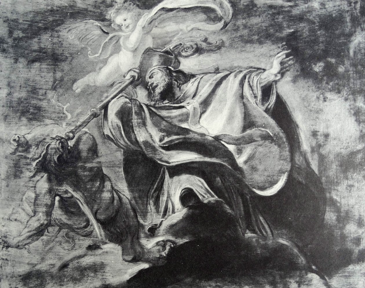 St. Gregorius van Nazianze door Peter Paul Rubens
