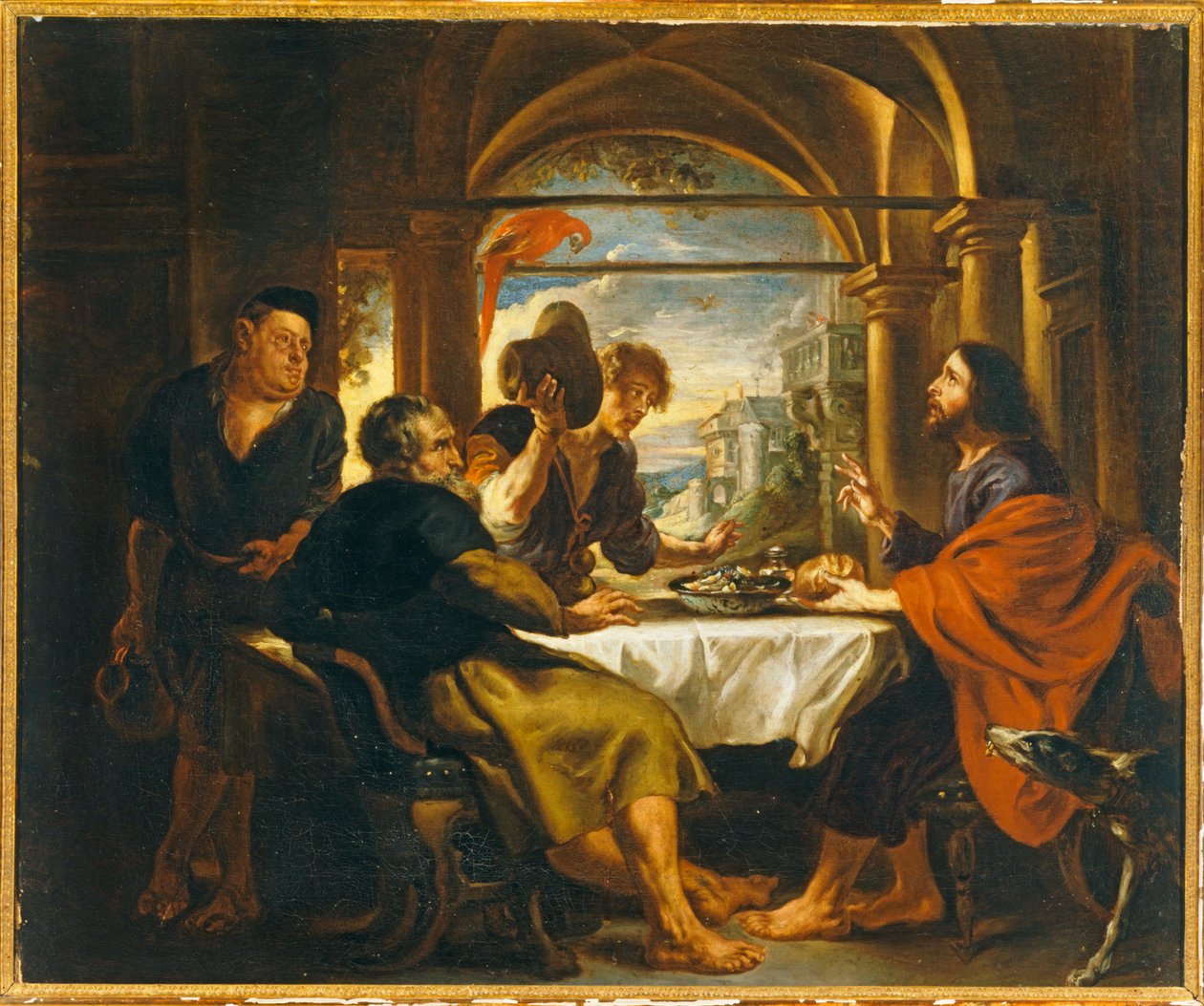 Emmaüsgangers (schilderij) door Peter Paul Rubens