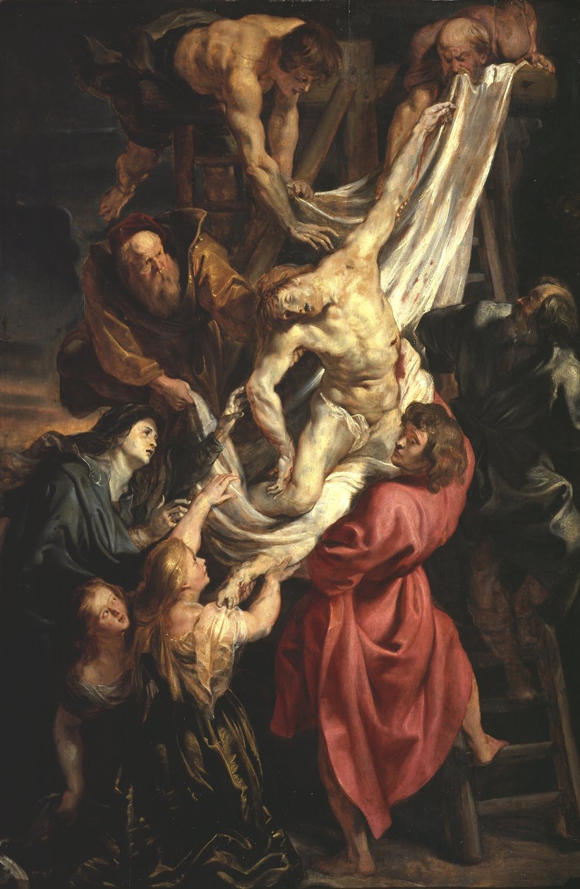 De kruisafneming, 1611 door Peter Paul Rubens