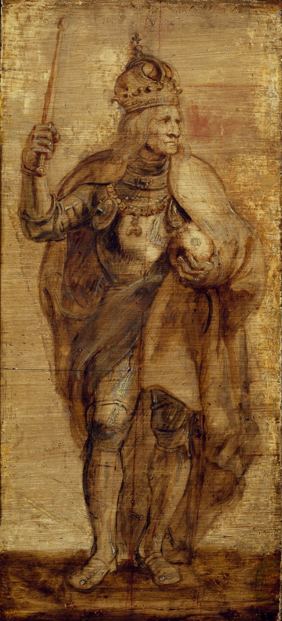 Keizer Maximiliaan I, ca. 1643 door Peter Paul Rubens