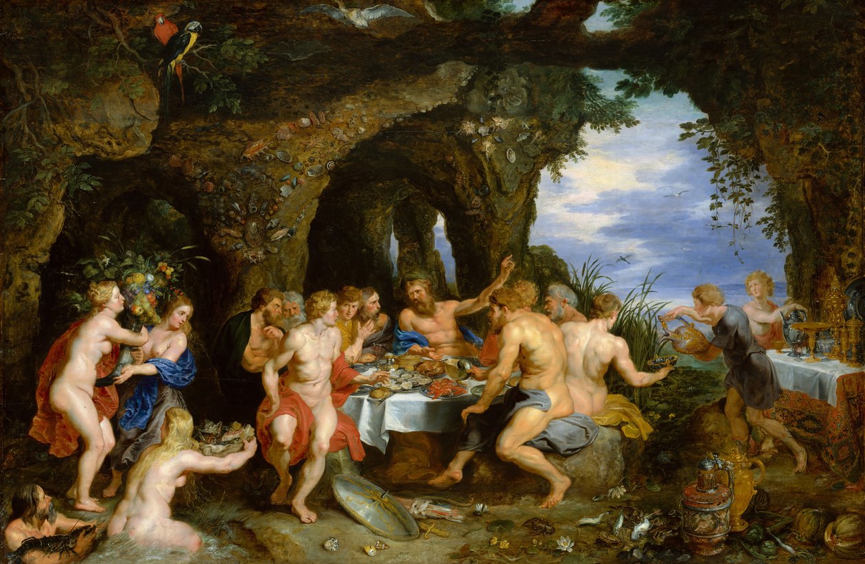Het Feest van Acheloüs door Peter Paul Rubens