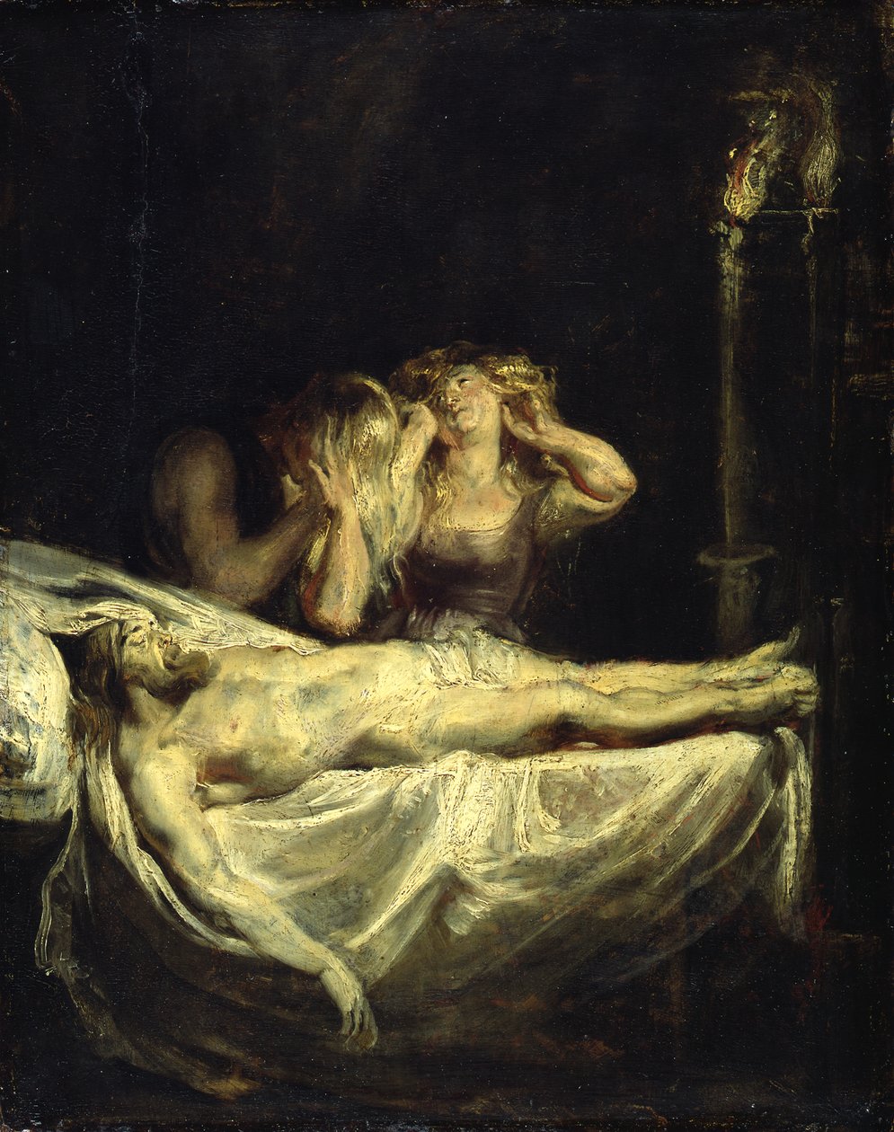 De klaagzang van Christus door Peter Paul Rubens