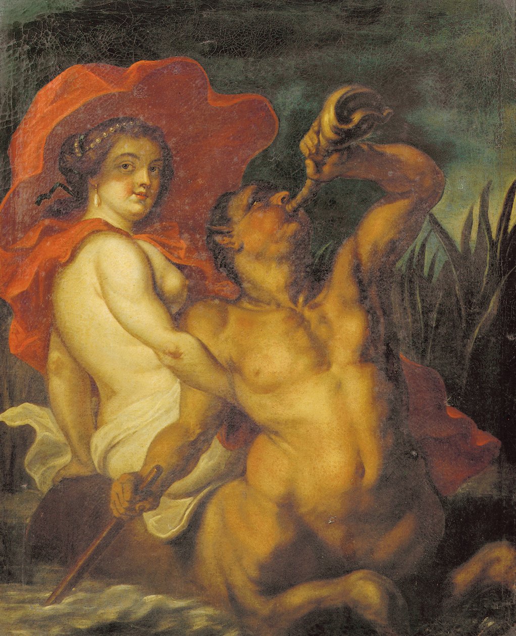 De verkrachting van Dejanira door Peter Paul Rubens