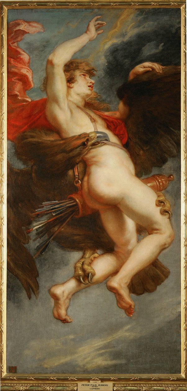 De verkrachting van Ganymedes door Peter Paul Rubens