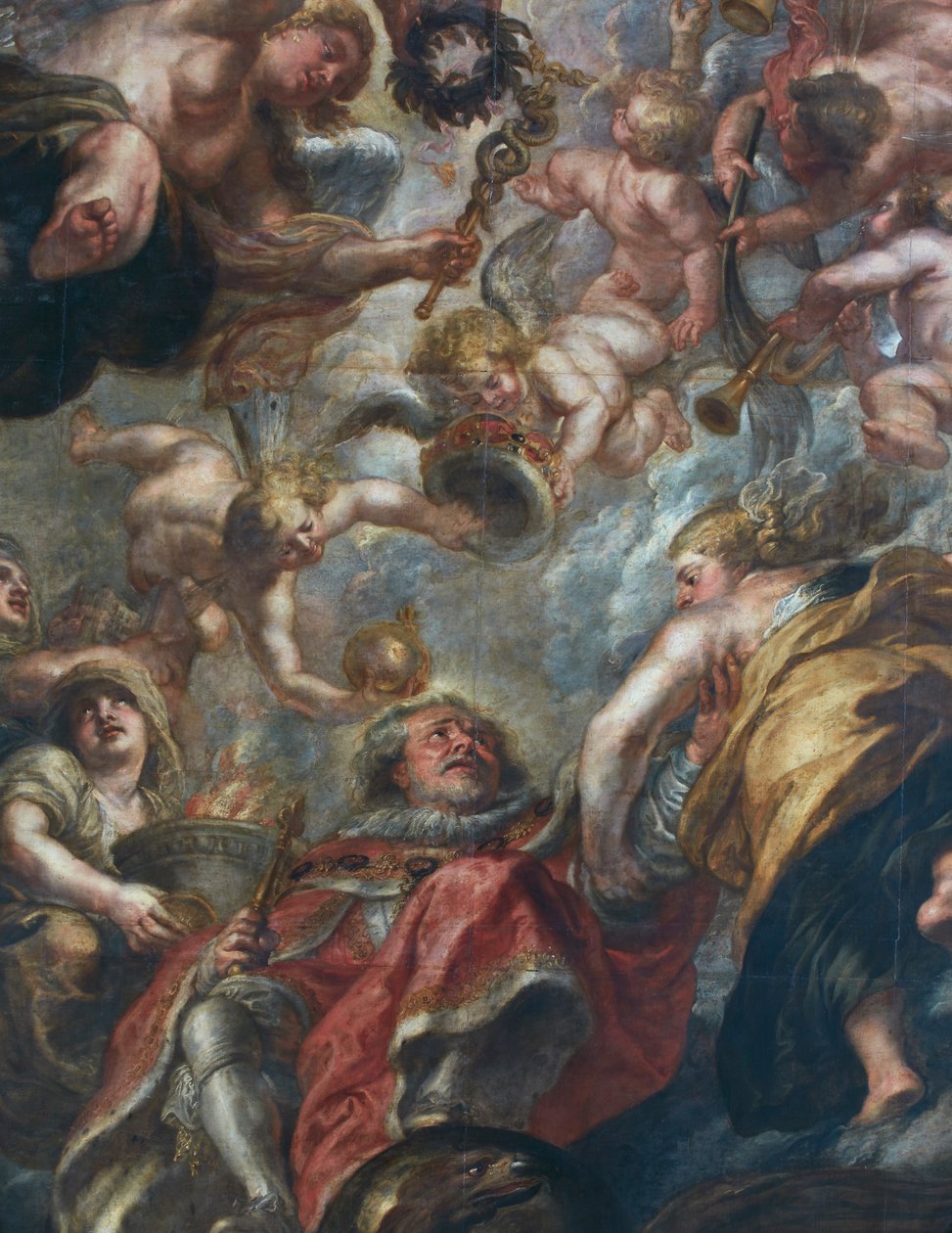 Het Rubens plafond door Peter Paul Rubens