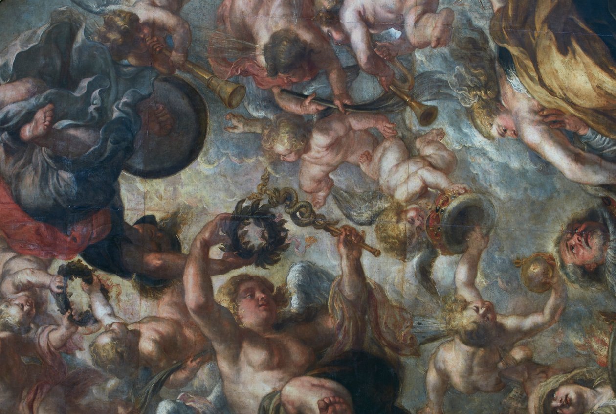 Het Rubens plafond door Peter Paul Rubens