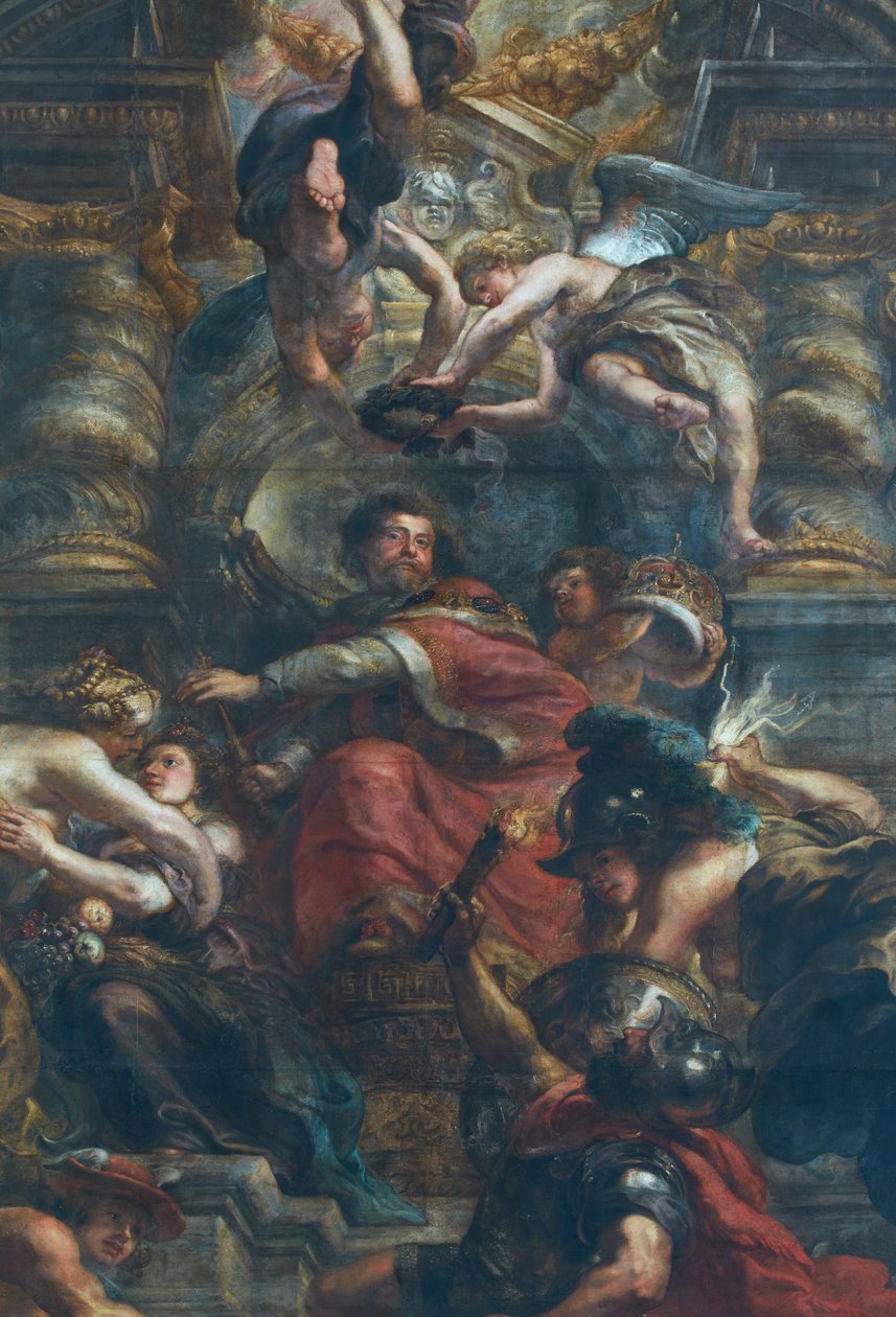 Het Rubens plafond door Peter Paul Rubens