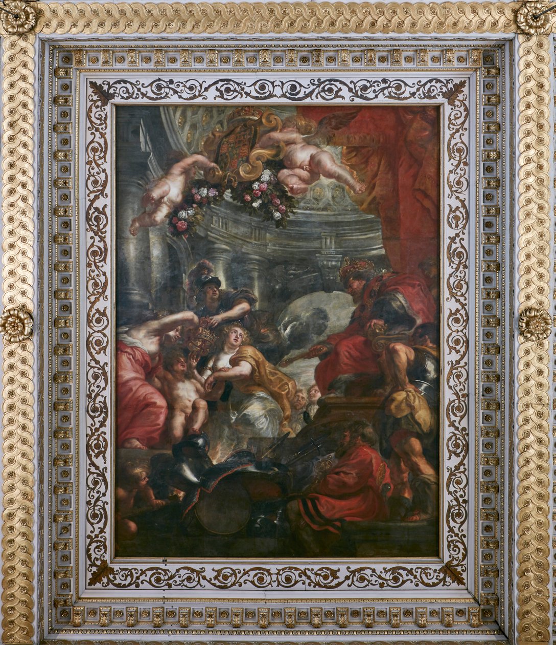 Het Rubens plafond door Peter Paul Rubens