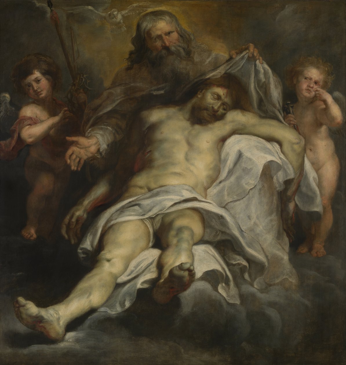 De Drie-eenheid door Peter Paul Rubens