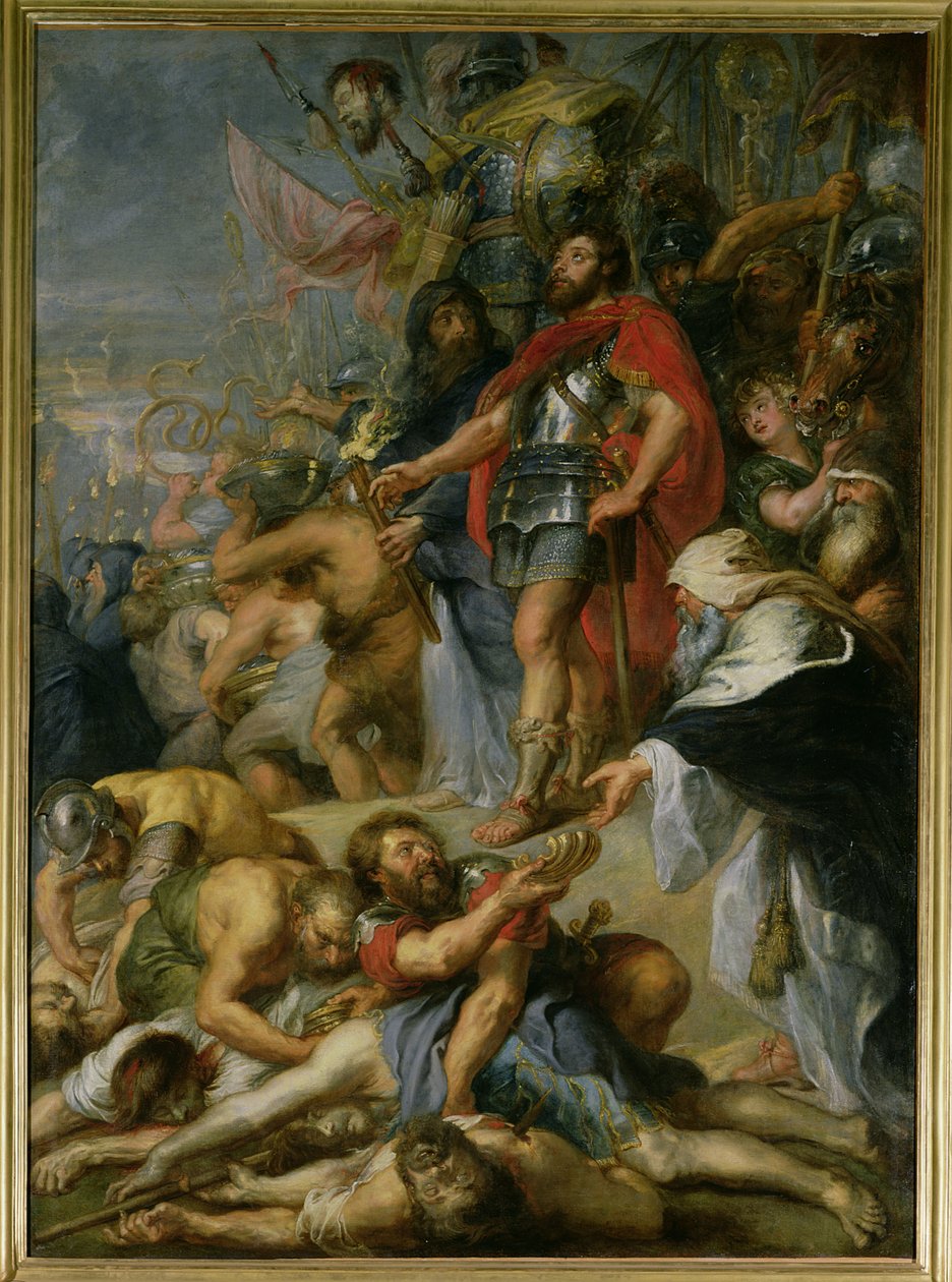 De triomf van Judas Maccabeus, 1635 door Peter Paul Rubens