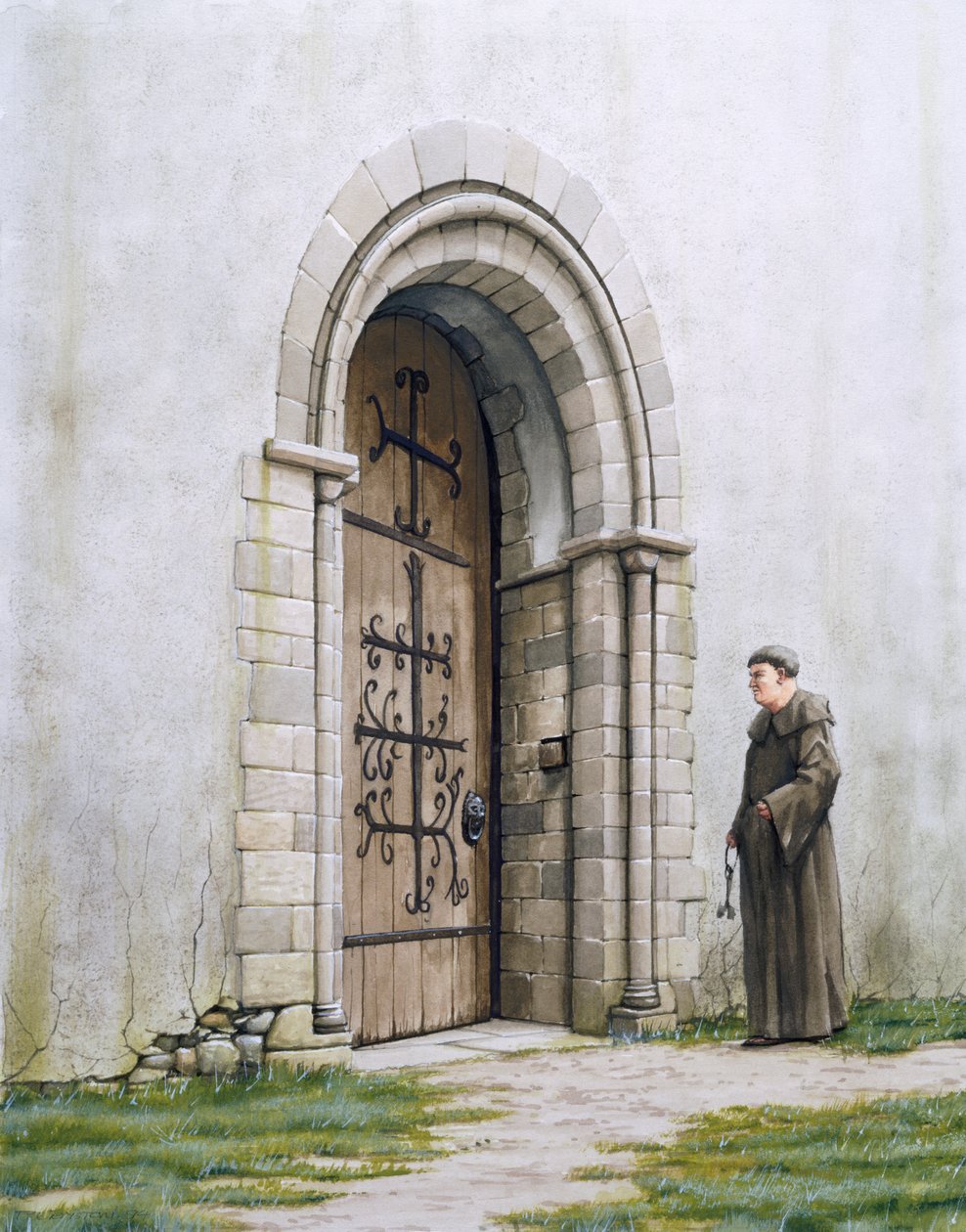Kapel van North Elmham door Peter Urmston